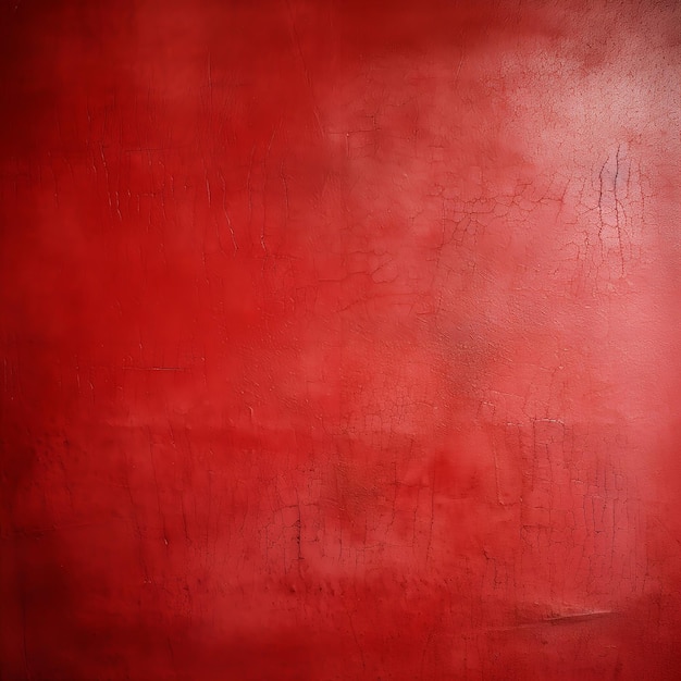 Czerwone teksturowane tło ściany z miejscem na projekt generowany przez sztuczną inteligencję