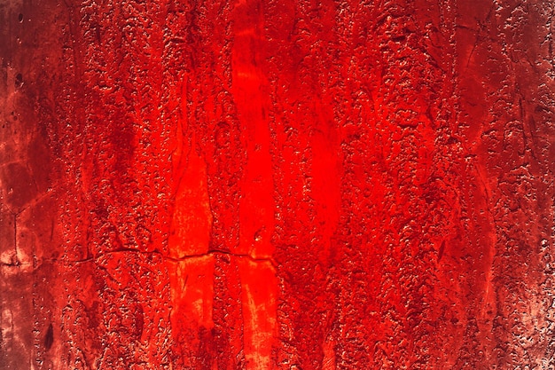 Czerwone tło Straszna krwawa ściana biała ściana z rozpryskami krwi na tle halloween