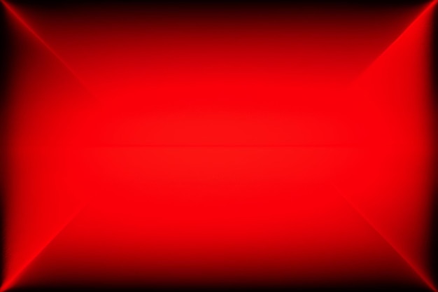 Czerwone tło z kwadratem pośrodku z napisem „czerwony”
