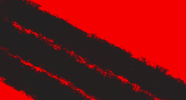 Zdjęcie czerwone tło z pogrubioną teksturą pędzla