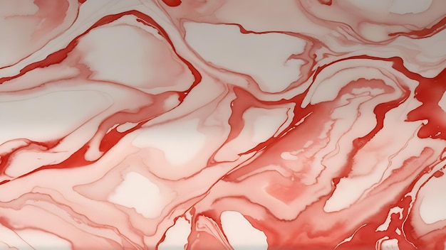 Czerwony akwarela marmur kamień teksturowanej tło