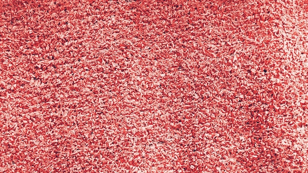 Czerwony dywan z białym tłem i czerwonym dywanem.