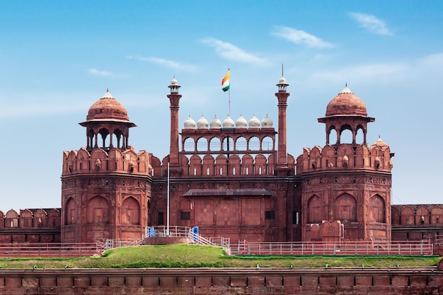 Czerwony Fort Lal Qila Delhi India