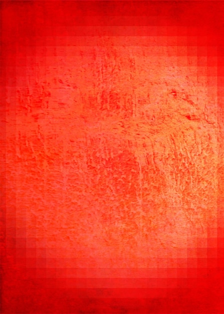 Czerwony grunge teksturowanej pionowej ilustracji tła Kolorowe tło
