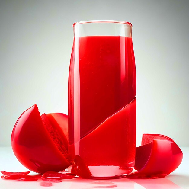 Zdjęcie czerwony kolor soków w restauracji zdjęcia bezpłatne pobieranie
