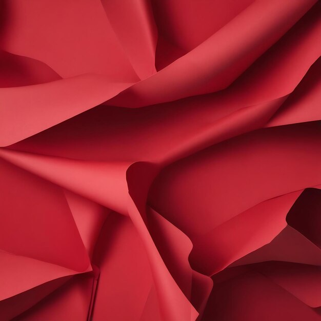 Czerwony papier złóż abstrakcyjne tło33