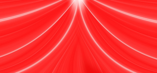 Czerwony ruch streszczenie tło z białymi paskami, świecący wzór.