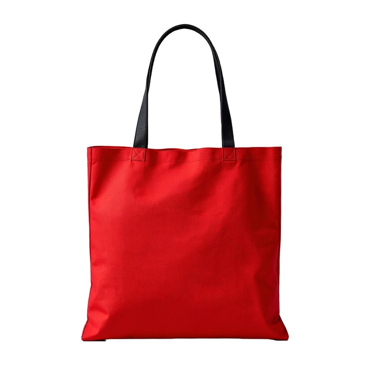 Czerwony Tote do zakupów