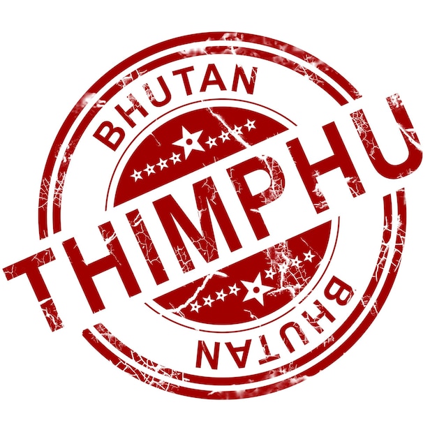 Zdjęcie czerwony znaczek thimpu