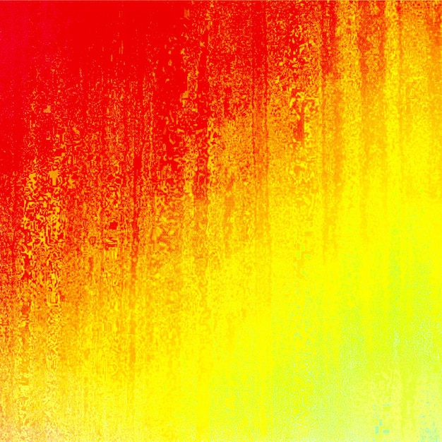 Zdjęcie czerwony żółty abstrakcjonistyczny grunge kwadratowy tło