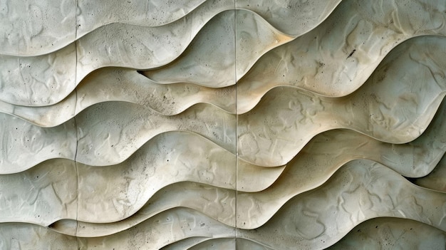 Część ściany pokryta teksturowaną tapetą wzory i podniesione powierzchnie tworzą sens