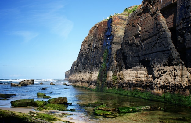 Częściowy widok na plażę katedr