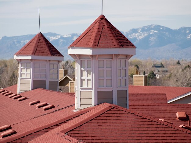 Dach budynku mieszkalnego w Belmar w stanie Kolorado.