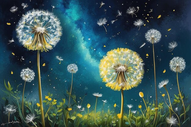 Dandelion Dreamscape