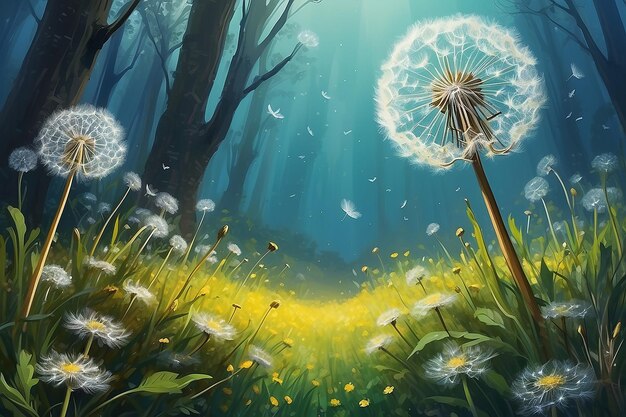 Dandelion Dreamscape