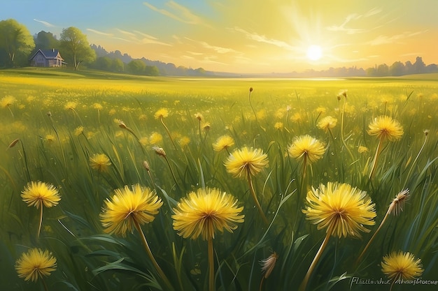 Dandelion Meadow Melody