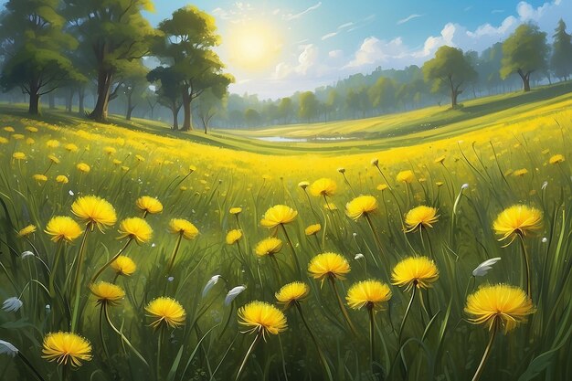 Dandelion Meadow Melody