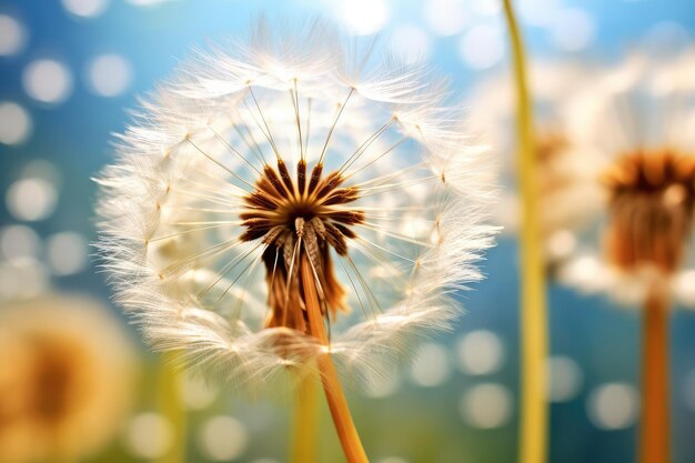 Dandelion Taraxacum to profesjonalna fotografia reklamowa