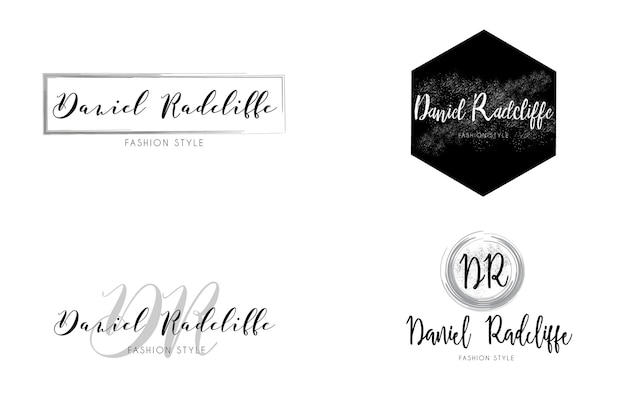 Daniel Radcliffe projektował logo mody