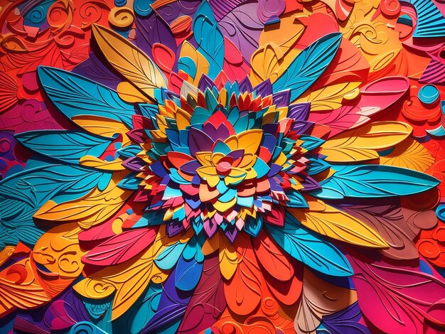 darmowe abstrakcyjne teksturowane tło jasny kolor Ai Image