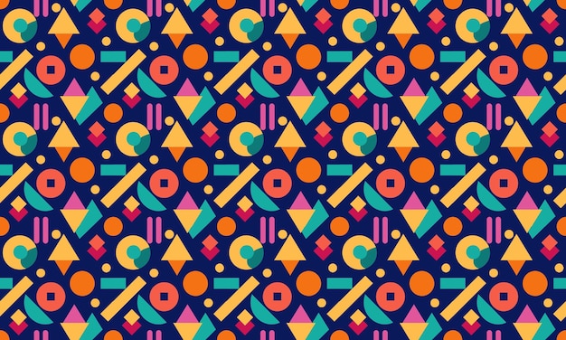 Deconstructivist Design Bezszwy wzór tapeta tło