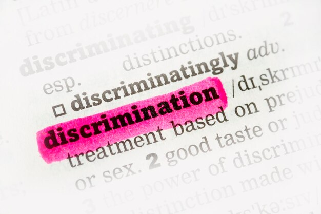 Definicja słownika dyskryminacji