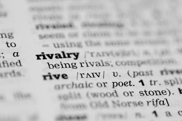 Definicja słownika rywalizacji