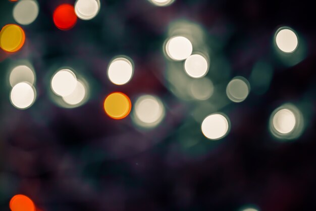 Defocused Bokeh Zaświeca Tło