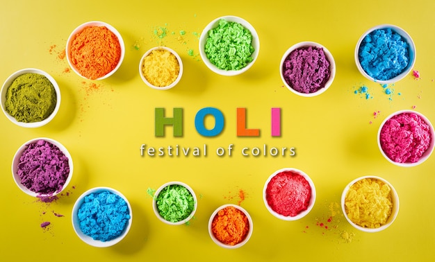 Dekoracja festiwalu Happy holi