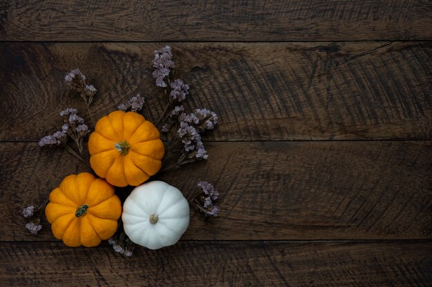 dekoracja Happy Halloween lub Święto Dziękczynienia tła