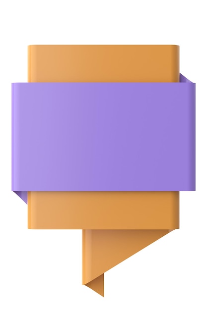 Dekoracja transparentu sprzedaży Ilustracja 3D pustego transparentu