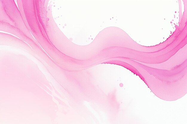Dekoracyjna różowa tekstura abstrakcyjna akwarela zwykłe fale tła