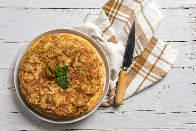Delicious omlet ziemniaczany