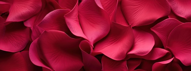 Delikatne makro zdjęcie powierzchni różowych płatków róży ujawniające szczegóły natury Delikatne wzorce komórkowe AI Generative