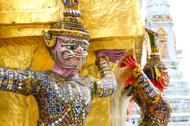 Demon Guardian w Wat Phra Kaew