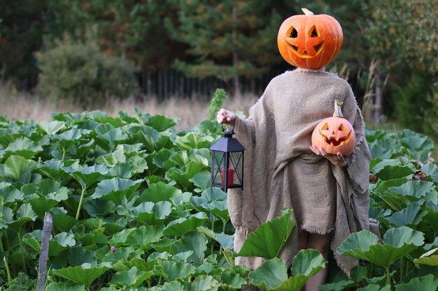 Demoniczny Horror Z Głową Dyni