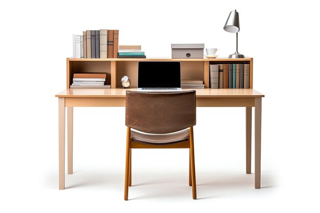 Designer Study Table Delight Wyodrębniony na białym tle