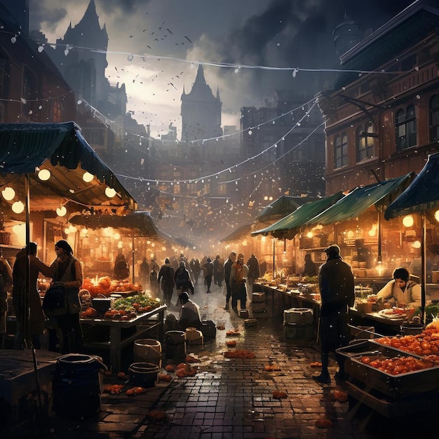 designnh_Atmospheric_image_of_a_bustling_food_market_with_stalls