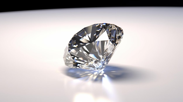 Diamentowe białe tłoGeneratywna sztuczna inteligencja
