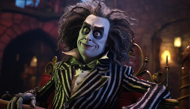 Disney Beetlejuice 4k realistyczny