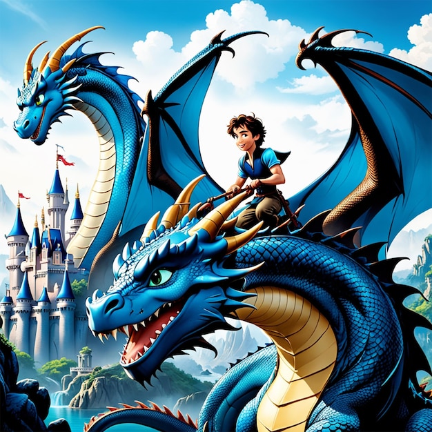 Disney dun dragon bleu qui sappelle andr8k uhd hdr