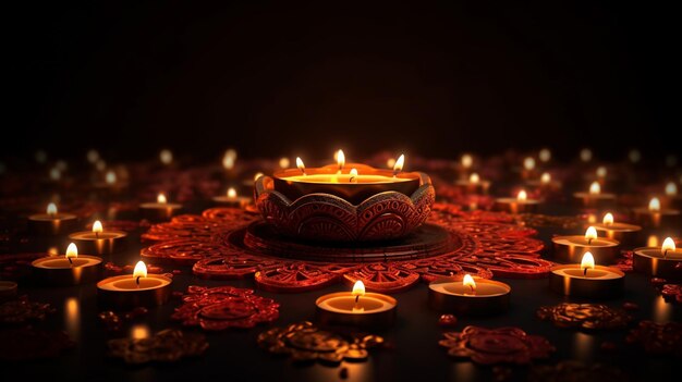 Diwali Profesjonalne tło fotograficzne