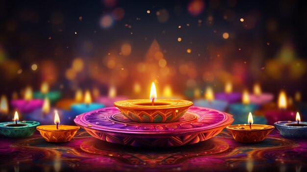 Diwali projektuje banery Diwali