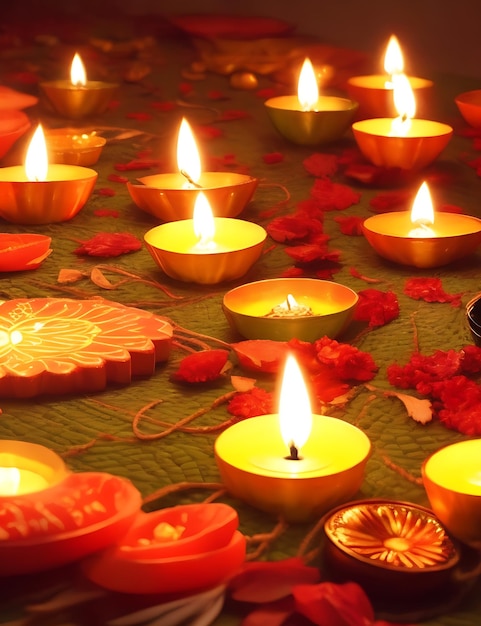 Diwali Triumf Światła