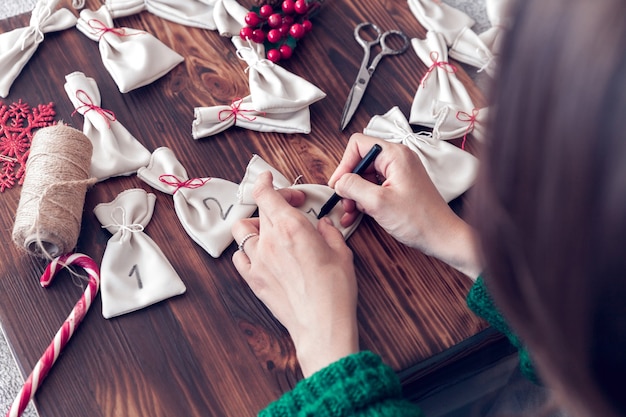 Zdjęcie diy akty dobroci kalendarz adwentowy na boże narodzenie