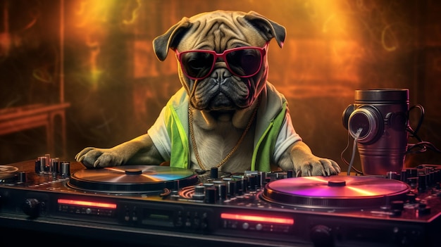 Dj Dog Realistyczne Ultra HD