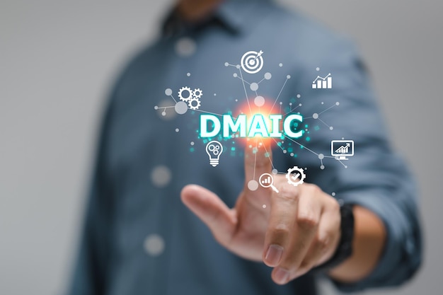 DMAIC to metodologia Six Sigma służąca do optymalizacji procesów biznesowych w przemyśle, wykorzystująca analizę opartą na danych w celu zdefiniowania analizy miar, usprawnienia i kontroli procesów