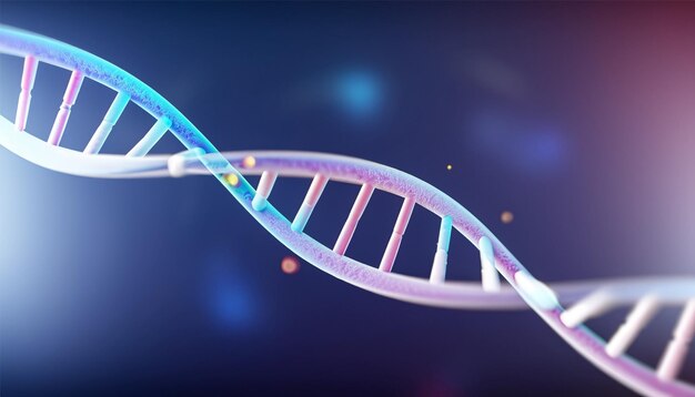 Zdjęcie dna i biologia 3d