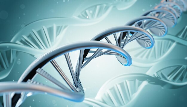 Zdjęcie dna i biologia 3d