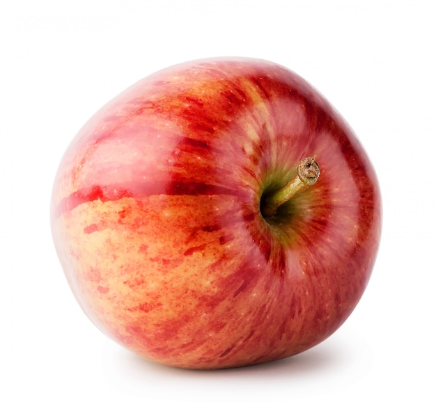 Dojrzałe czerwone jabłko